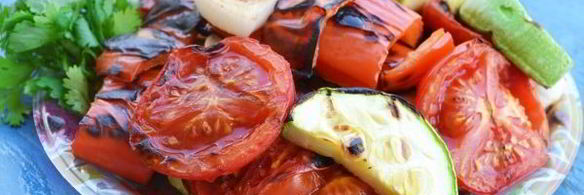 овощи на гриле