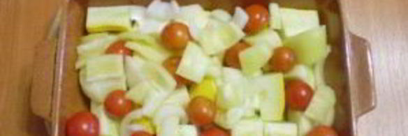 овощи в духовке под соусом