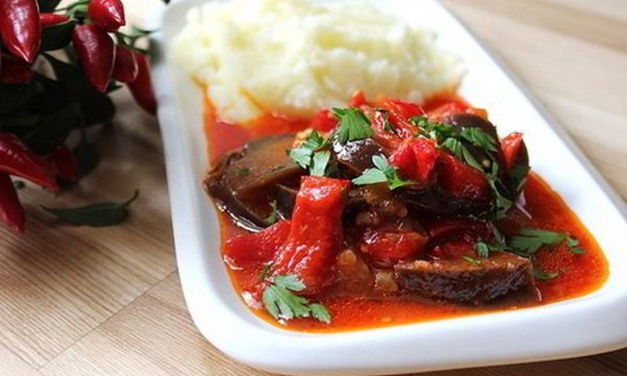 Рецепт овощной закуски в маринаде на зиму