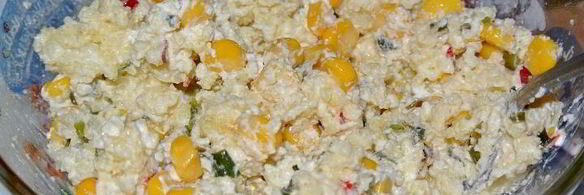 перец, фаршированный пшеном и сыром