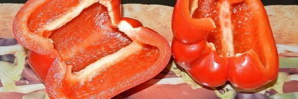 перец, фаршированный пшеном и сыром