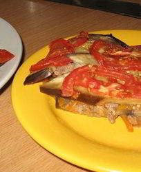 Слоеные баклажаны