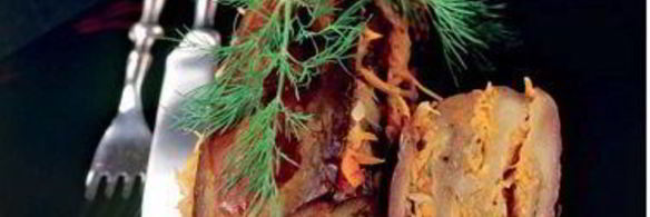 слоеные баклажаны