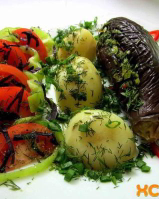 Соленые баклажаны по-армянски