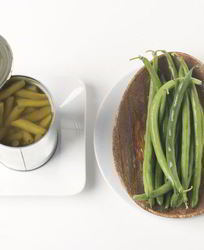 Стручковая фасоль с индейкой