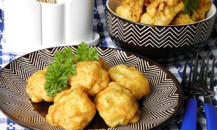 Рецепт цветной капусты в кляре с сыром