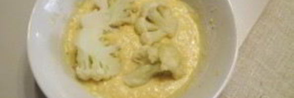 цветная капуста в кляре с сыром