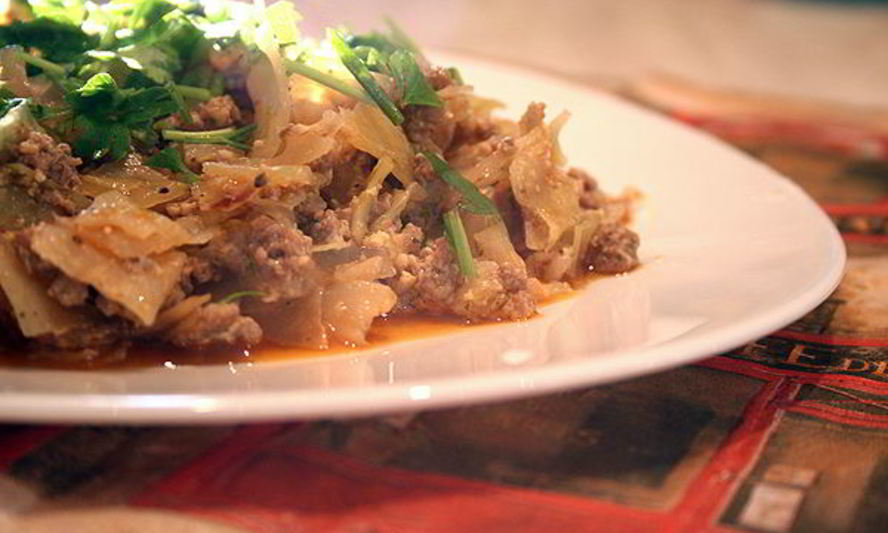 Рецепт тушеной капусты под соусом