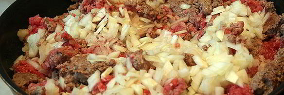 тушеная капуста под соусом