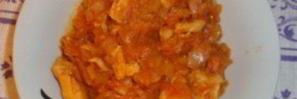 тушеная капуста с индейкой в мультиварке