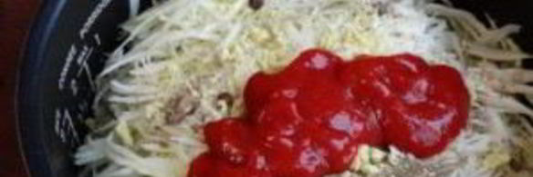 тушеная капуста со свининой в мультиварке поларис