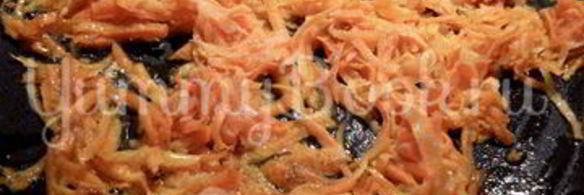 тушеная капуста со свининой