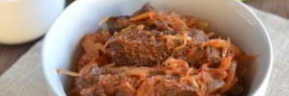 тушеная квашеная капуста в мультиварке