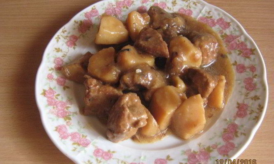 Рецепт тушенной картошки по-свекровски