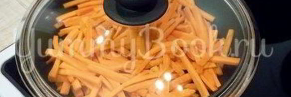 тушеные кабачки с овощами