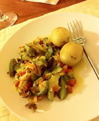 Тушеные овощи