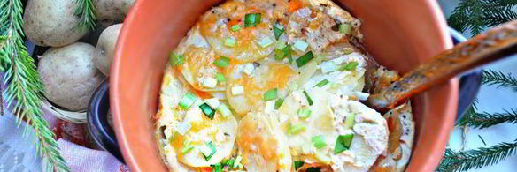 запеченный картофель