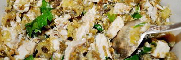 запеченные баклажаны, фаршированные курицей