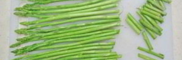 зеленая спаржа в духовке