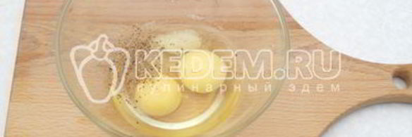 жареные кабачки с яйцом