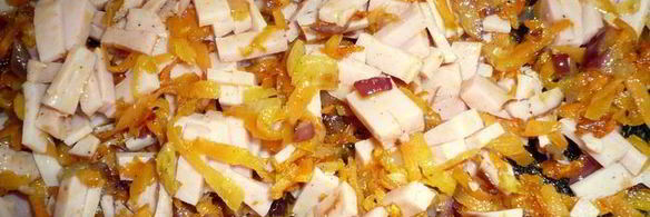 фаршированный печеночный рулет