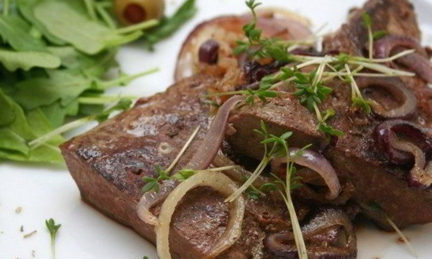 Рецепт говяжьей печени с приправой персияд