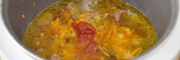 говяжья печень тушеная в соусе в мультиварке