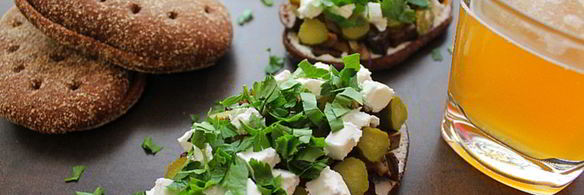 краюшки с куриной печенью