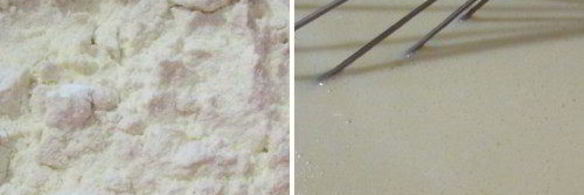 креспелле с печенью, нутом и помидорами черри