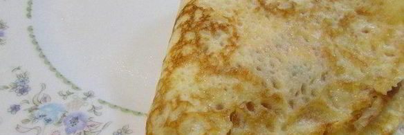 креспелле с печенью, нутом и помидорами черри