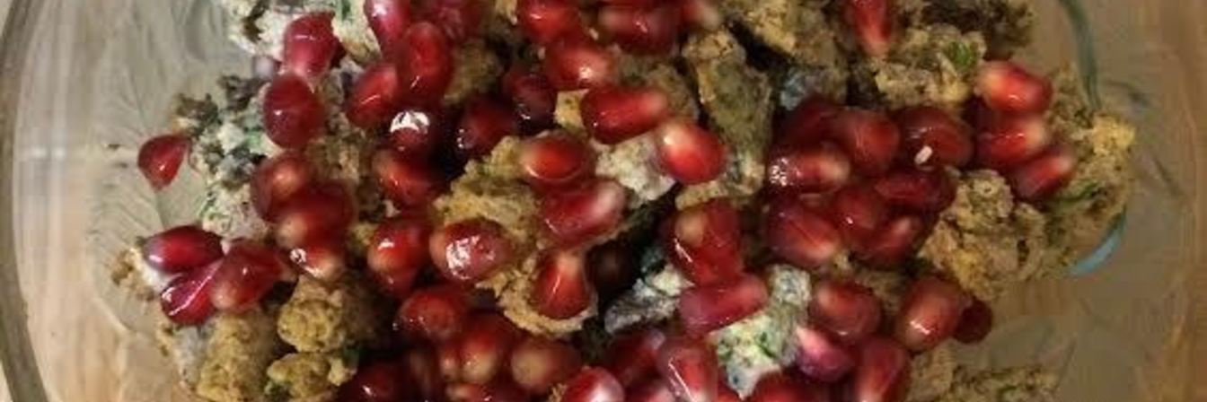 Кучмачи — печень и сердце курицы с орехами