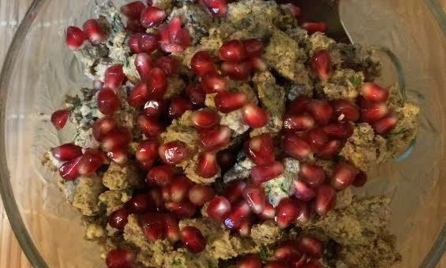 Рецепт кучмачей — печени и сердце курицы с орехами