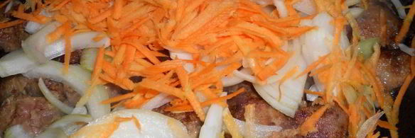 куриная печень под сырной шубой