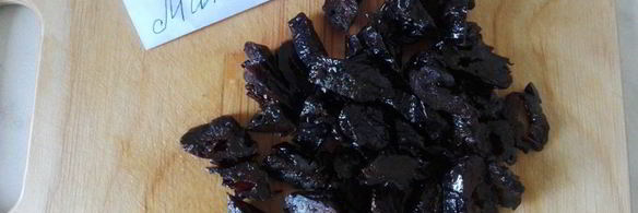 куриная печень с черносливом