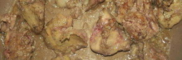 куриная печень с овощами в сметанном соусе