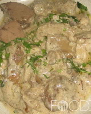 Куриная печень в мультиварке