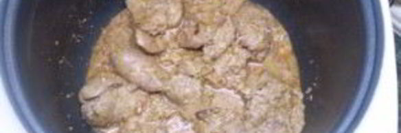 куриная печень в сливках в мультиварке