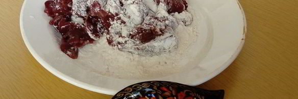 куриная печень в сметанном соусе