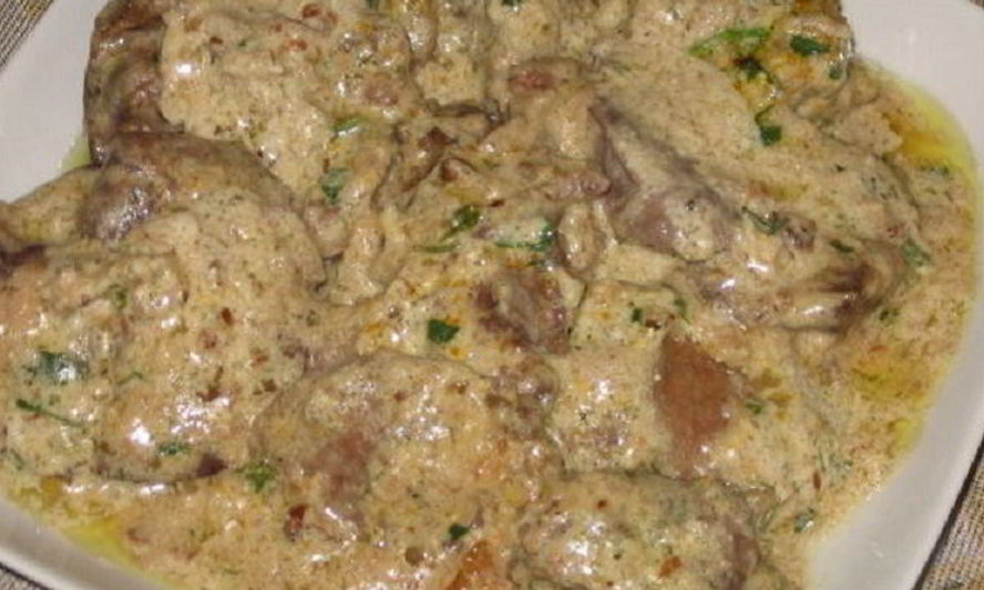 Рецепт куриной печени в соусе