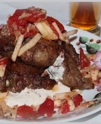 Печень фламбированная