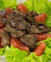 Печень куриная по-анжуйски