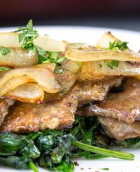 Печень по-венециански