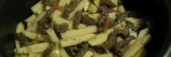 печень с картошкой в мультиварке