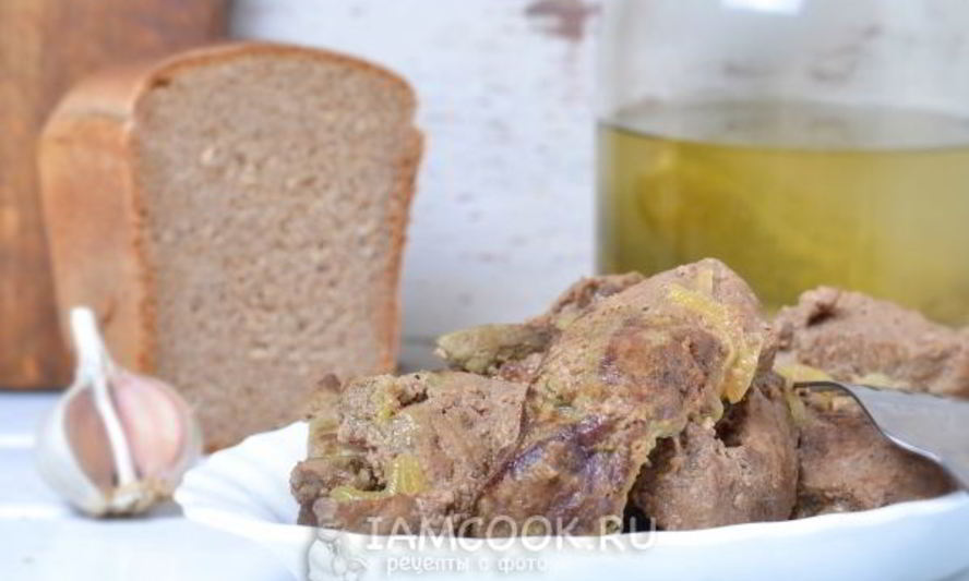 Рецепт печени тушеной в молоке