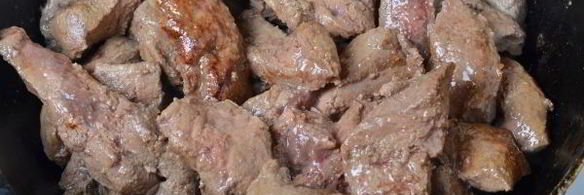 печень тушеная в молоке