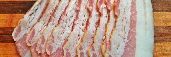 печень в беконе с картофелем