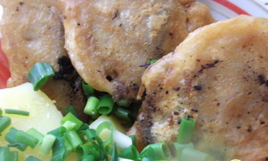 Рецепт печени в пивном кляре