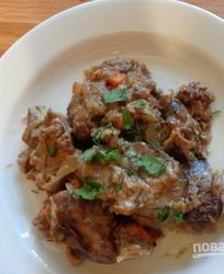 Печень в сливках