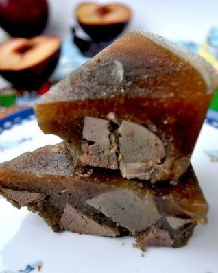 Печенка индейки в сливовой заливке