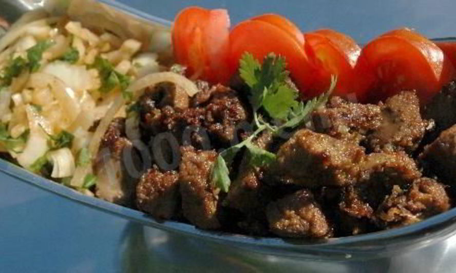 Рецепт печенки по-турецки